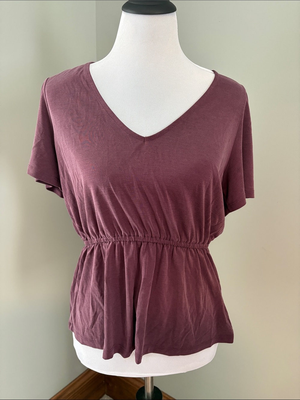 🍇♥️☘️ Lucky Brand Romantic Peplum Top